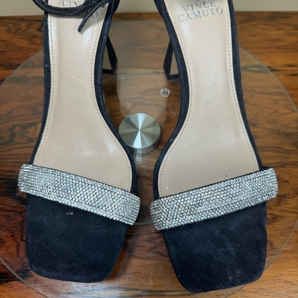 Vince Camuto Relasha Sandal in black Rhinestones - Picture 11 of 16